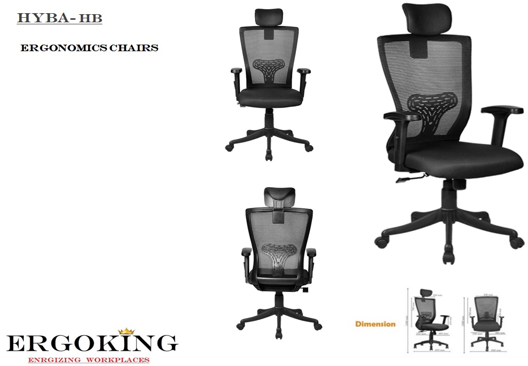 Hyba High-Back Office Chair - DdecorArch